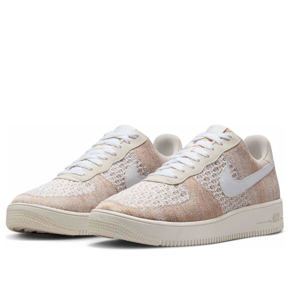 Nike Air Force 1 Flyknit 2.0. Light Bone. SIZE 9 - IB7675-001 - Picture 1 of 8